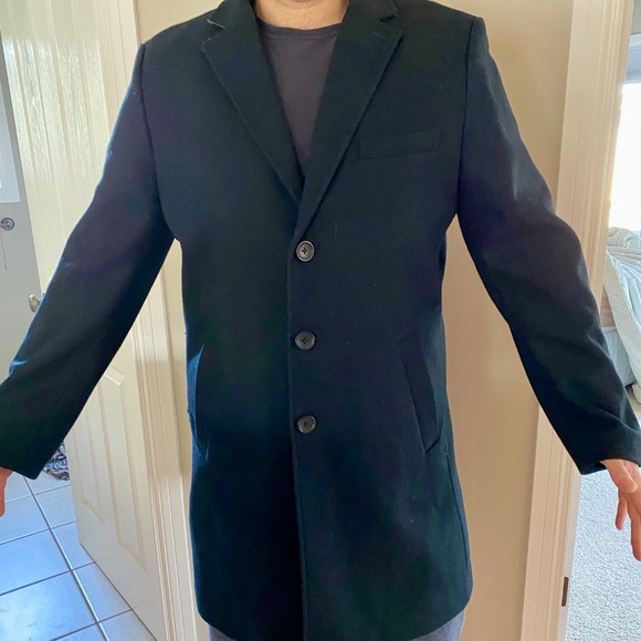 Banana Republic Mens Topcoat - Picture 4 of 6